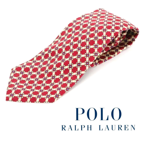 Polo Ralph Lauren for Neiman Marcus Geometric Silk Tie Polo by Ralph Lauren 