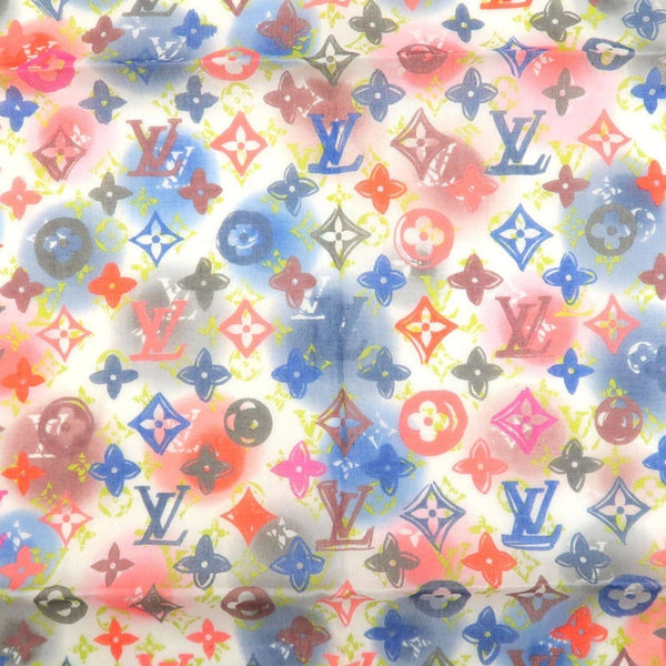 Louis Vuitton Monogram Multi Color Square Scarf Louis Vuitton 