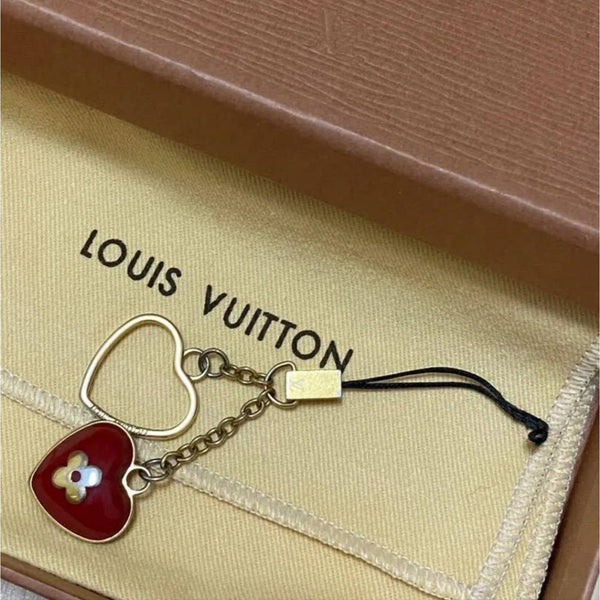Authentic LV Bag Charm Finding on 24K GF Rollo Necklace Chain Upcycled Gemz 