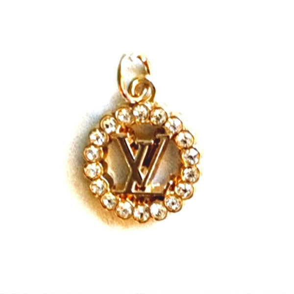 Authentic Louis Vuitton Petite Charm Finding on Chunky Toggle Bracelet Upcycled Gemz 