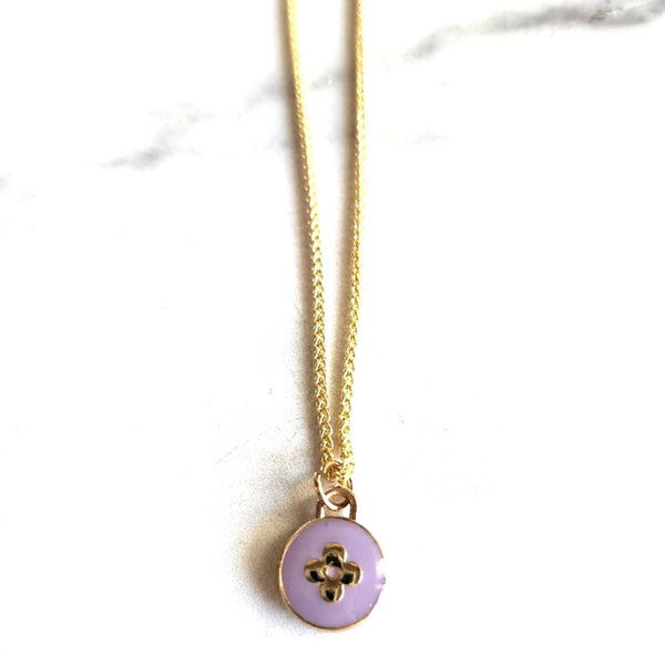 Authentic Louis Vuitton Reversible Charm Finding on 24K Gold Filled 18