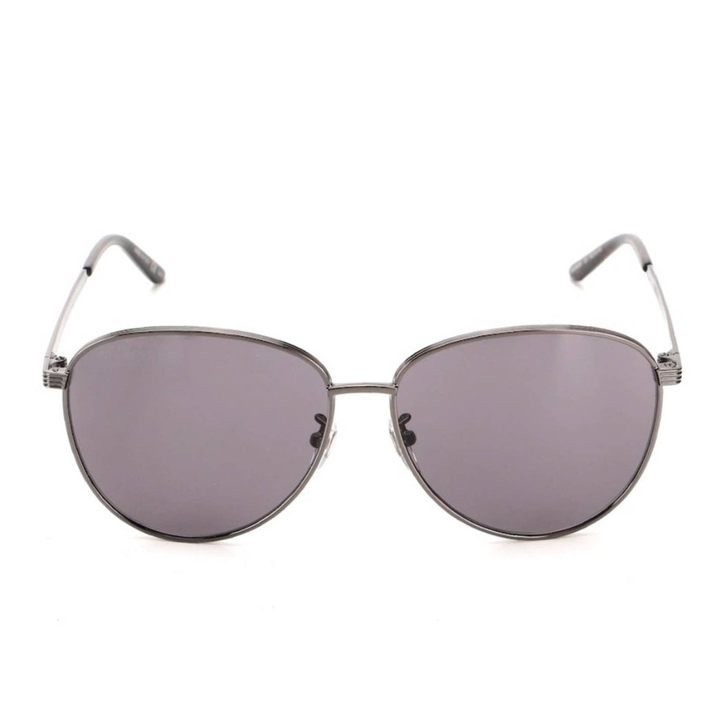 Gucci Aviator Sunglasses in Gray Tone Metal with Case & Cloth Gucci 