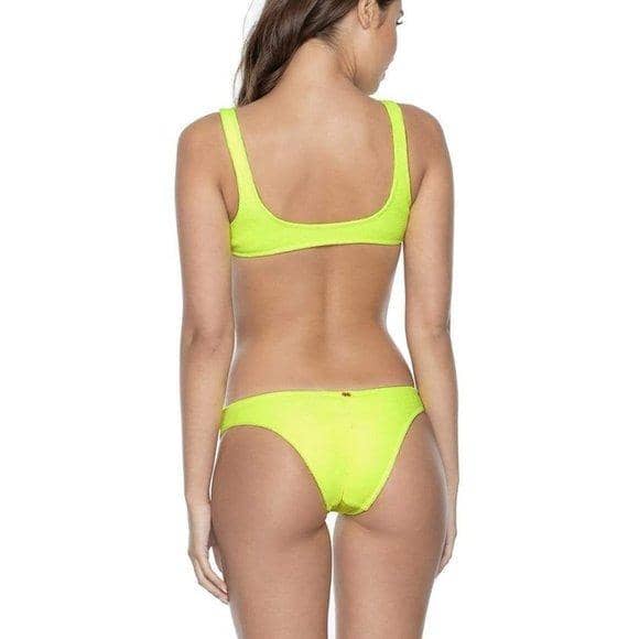 PQ / PILYQ Pineapple Reef Bandeau Cheeky Bikini Swimwear PILYQ 