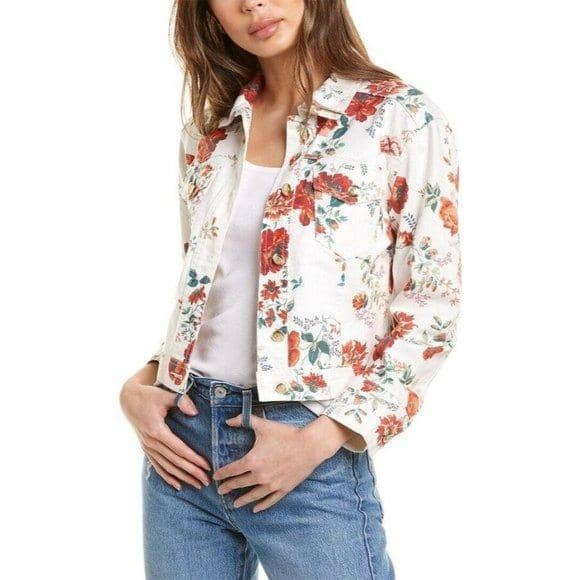 Robyn White Denim Jacket | AG Jeans