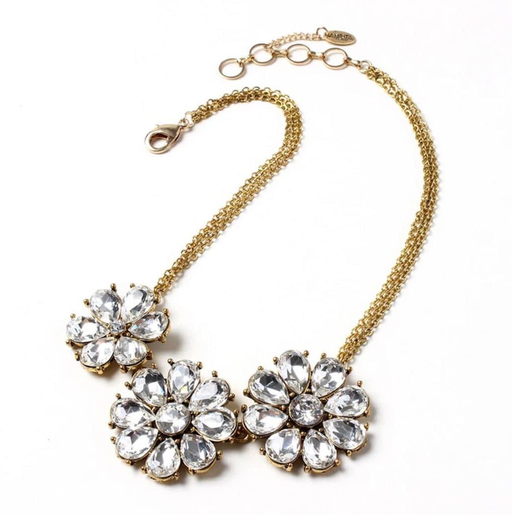 AMRITA SINGH Katrina Crystal Statement Necklace Jewelry Amrita Singh 