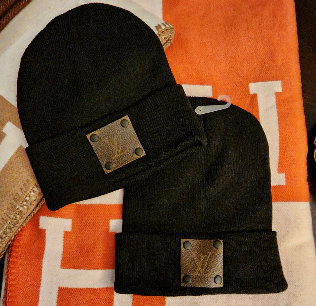 Upcycled Black Knit Skull Cap Cuffed Beanie Hat, Unisex – Upcycled Designer  Gemz