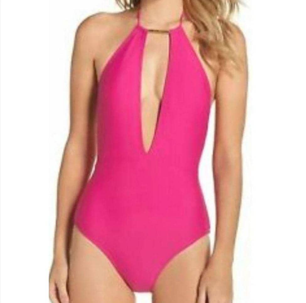 LV x YK Painted Dots One-Piece Swimsuit - Ready to Wear