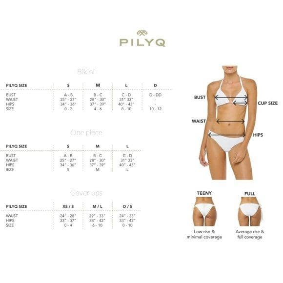 PQ / PILYQ Sand Reef Layla Bralette Bikini Swimwear Pilyq 